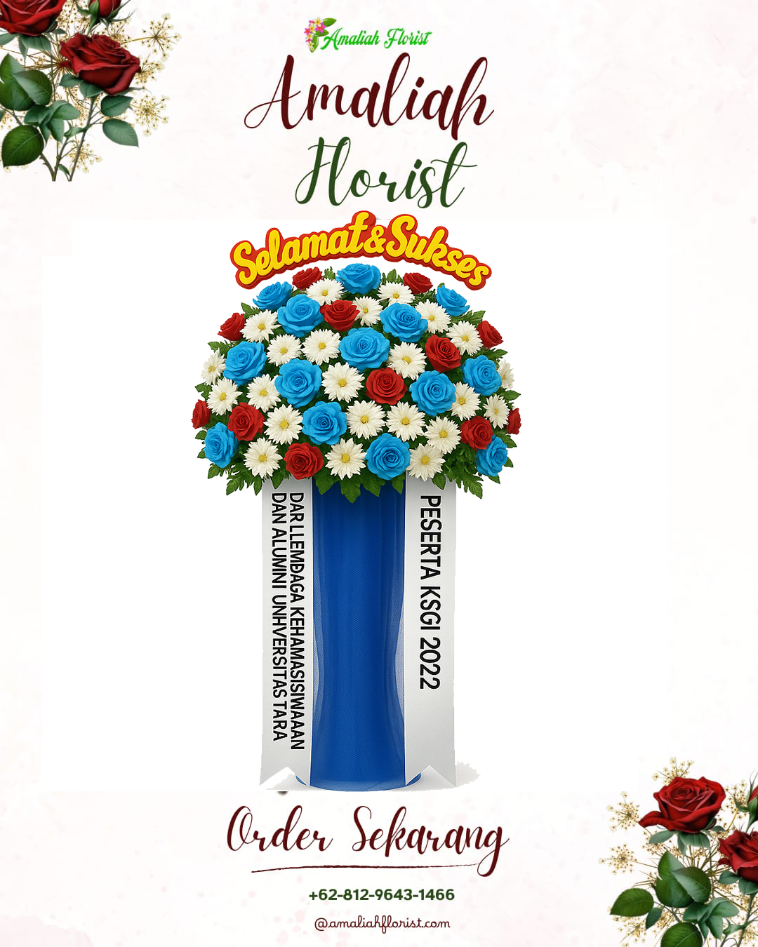 Standing Flowers Banyubiru